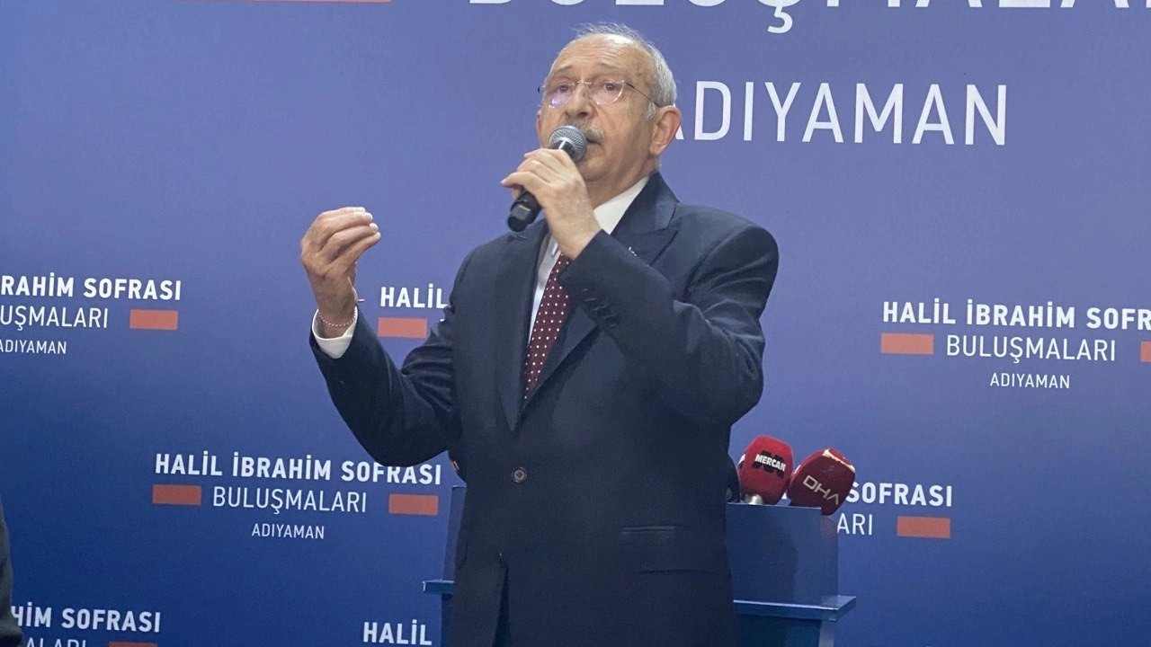 Kemal Kılıçdaroğlu, Adıyaman'da konuştu