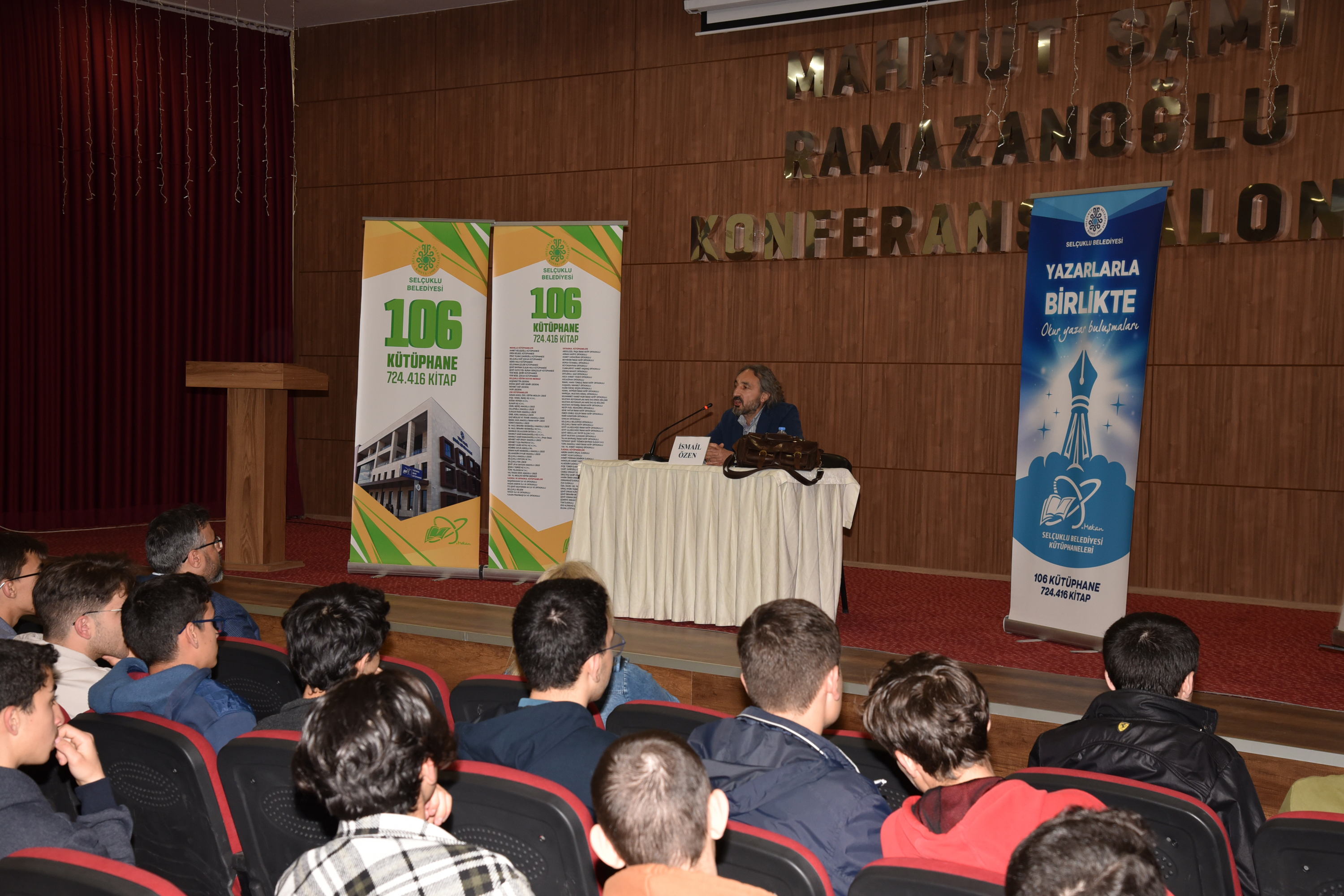 Konya'da, okullarda okur-yazar buluşmaları yapılacak