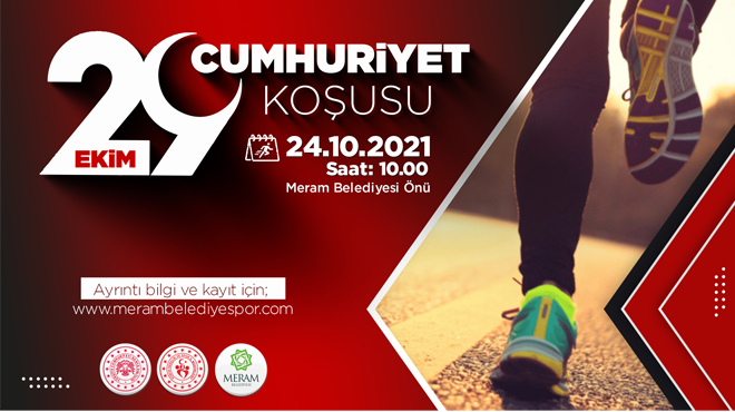 Konya'da Cumhuriyet Koşusu düzenleniyor