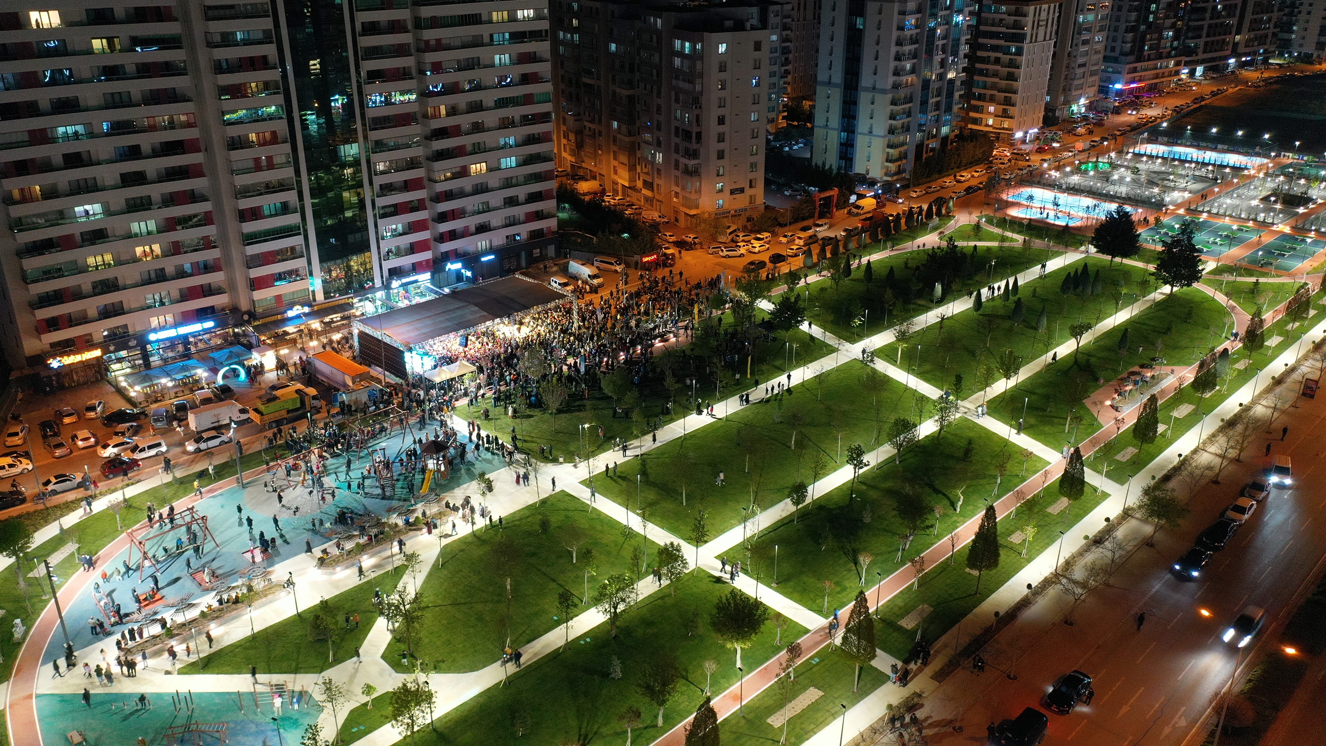 Konya'da Şefikcan Parkı'nın 2. etabı açıldı