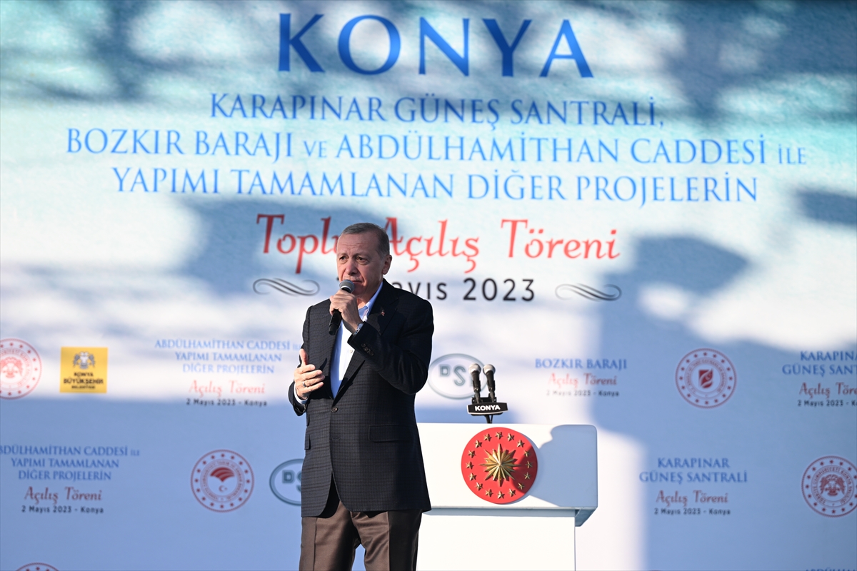 Cumhurbaşkanı Erdoğan Konyalılarla buluştu