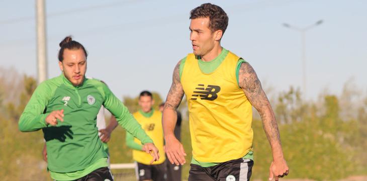 Konyaspor Kayserispor maçına hazırlanıyor