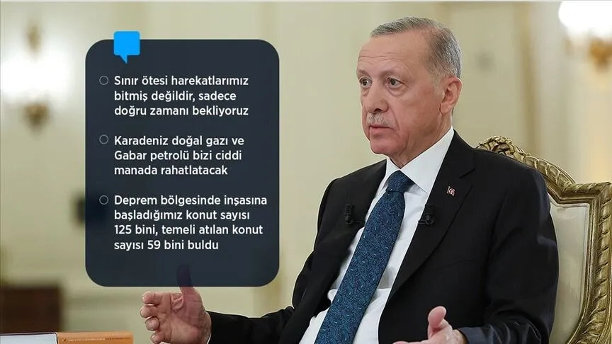 Cumhurbaşkanı Erdoğan'dan önemli açıklamalar