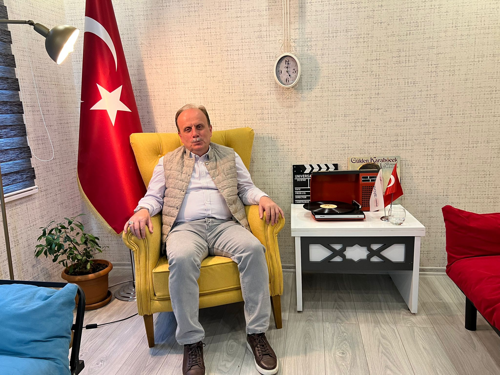 Mehmet Baykan, Sarı Koltuk'a konuk oldu