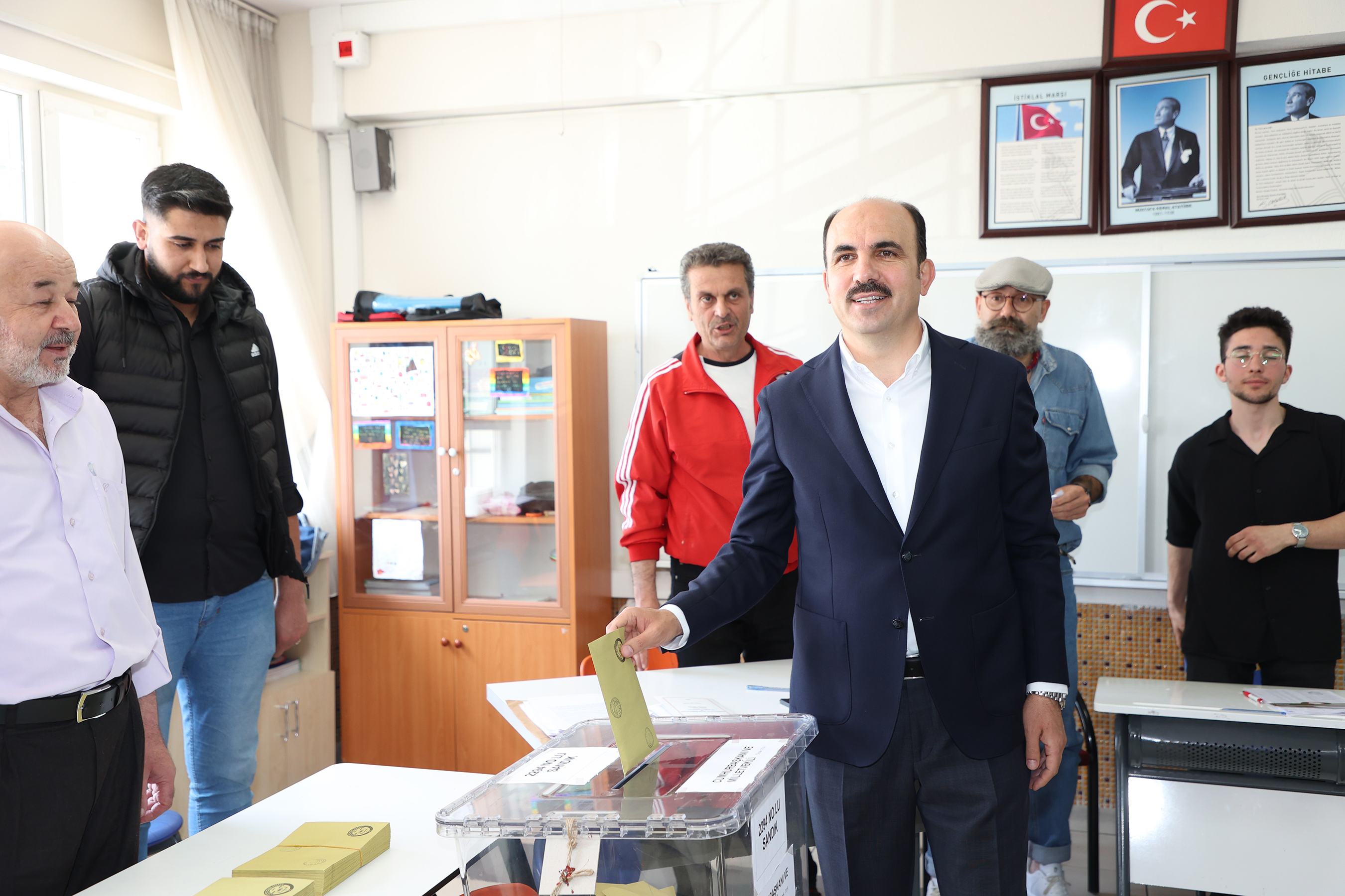 Başkanlar oyunu kullandı