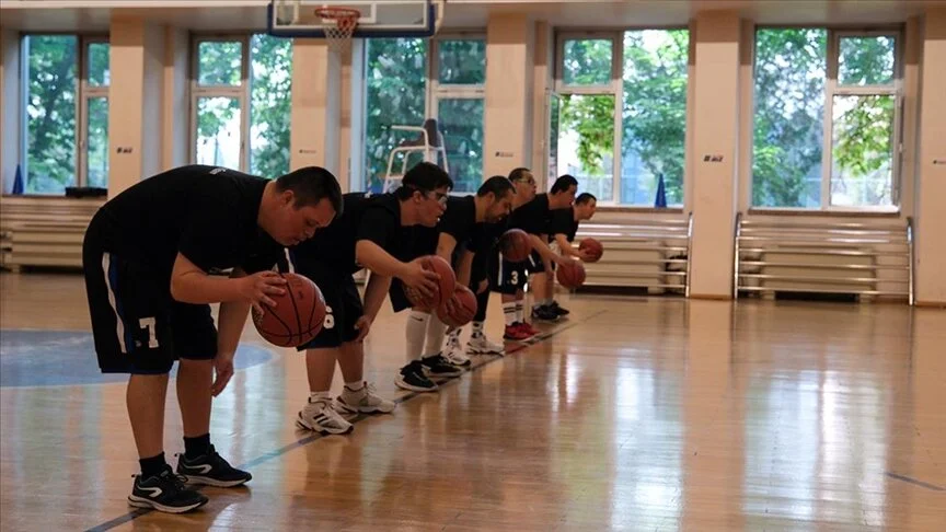 Down sendromlu basketbolcular başaracaklarına inanıyor