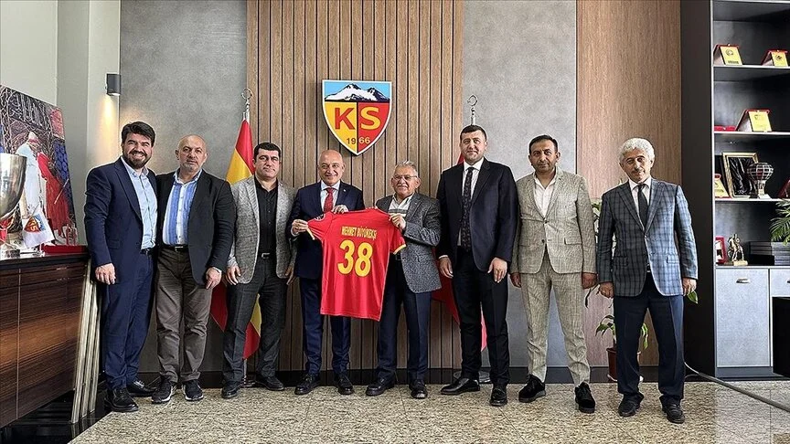 TFF başkanından Kayserispor'u ziyaret