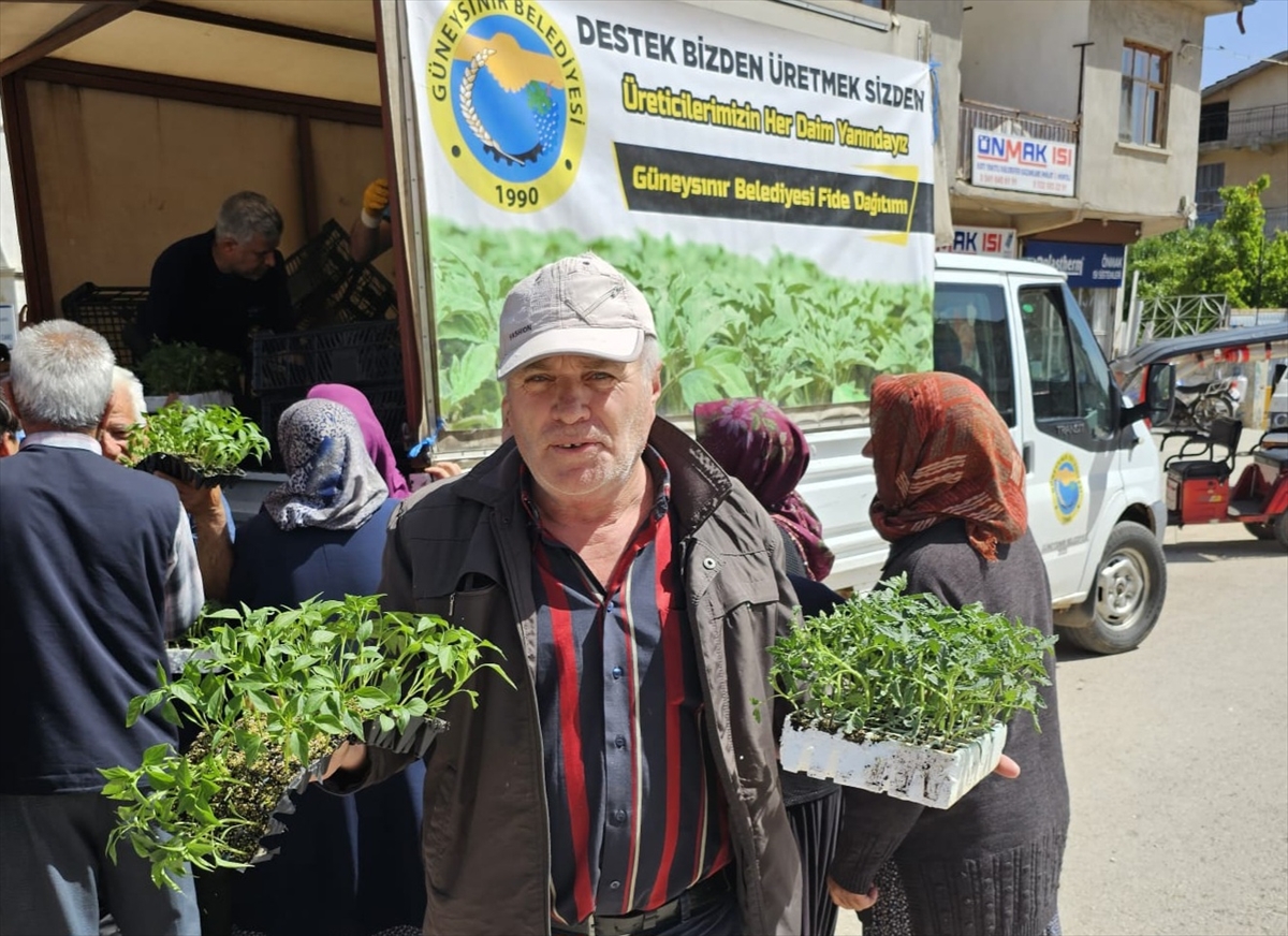 Güneysınır Belediyesi'nden çiftçiye destek