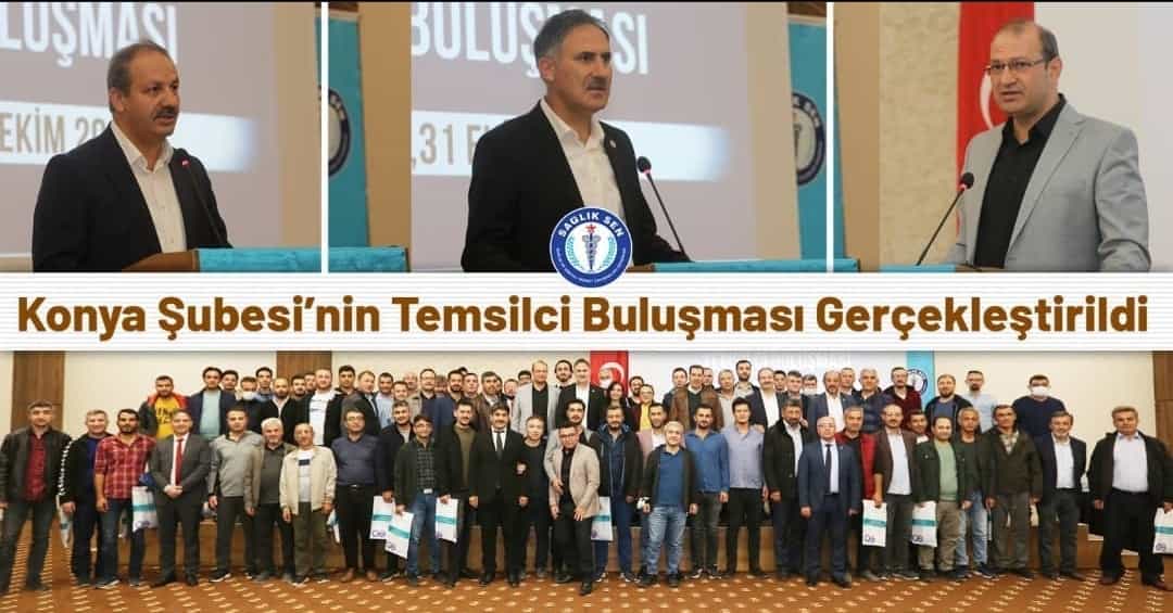 Sağlık-Sen Genel Başkanı Konya'da konuştu