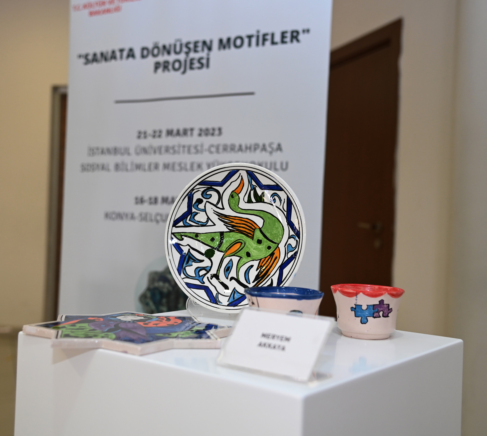 "Sanata Dönüşen Motifler" projesi