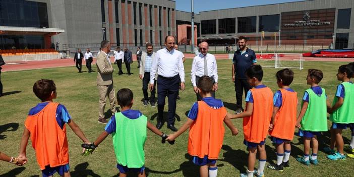 Geleceğin sporcuları burada yetişiyor