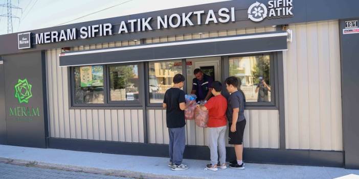 Meram'da atıklar değere dönüşüyor