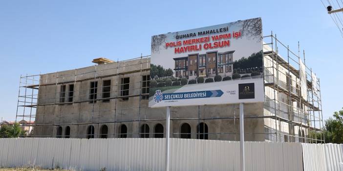 Selçuklu'ya yeni polis merkezi kazandırılıyor
